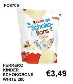 Italy Cash and Carry Ferrero Kinder Schokobons White offerta