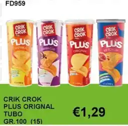 Italy Cash and Carry Crik Crok Plus Original Tubo offerta