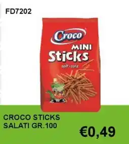 Italy Cash and Carry Croco mini sticks salati offerta
