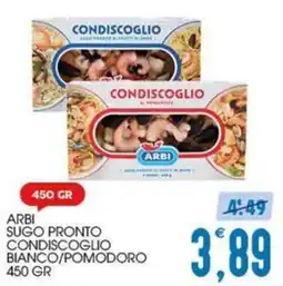 SpesAmica Arbi sugo pronto condiscoglio bianco/pomodoro offerta