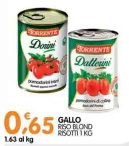 Le Delizie del Sud Gallo riso blond risotti offerta
