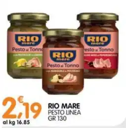 Le Delizie del Sud Pesto al Tonno RIO MARE offerta