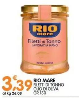 Le Delizie del Sud Rio Mare filetti di tonno offerta