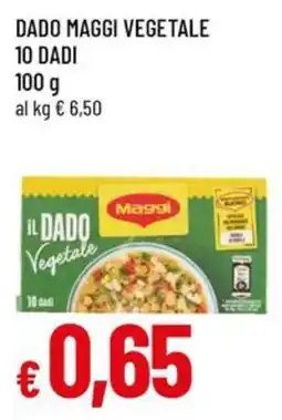 Galassia superstore Dado Maggi vegetale offerta