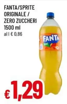 Galassia superstore Fanta/sprite originale/ zero zuccheri offerta
