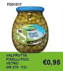 Italy Cash and Carry Valfrutta piselli picc offerta