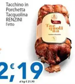 Sidis Tacchino in Porchetta Tacquolina RENZINI offerta
