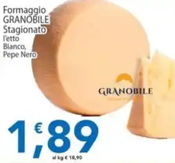 Sidis Formaggio Granobile Stagionato offerta