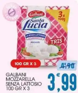 SpesAmica Galbani mozzarella senza lattosio offerta