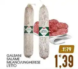 SpesAmica Galbani Salame Milano/Ungherese offerta