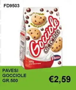 Italy Cash and Carry Gocciolè chocolate Pavesi offerta