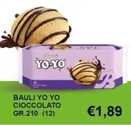 Italy Cash and Carry Bauli Yo Yo Cioccolato offerta