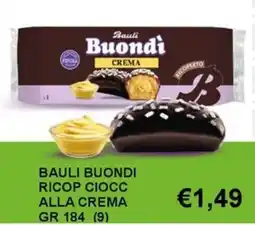 Italy Cash and Carry Bauli Buondi ricop ciocc alla crema offerta