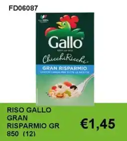 Italy Cash and Carry Riso Gallo Gran Risparmio offerta