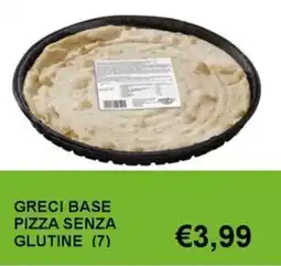 Italy Cash and Carry Greci base pizza senza glutine offerta