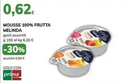 Basko Mousse 100% frutta Melinda offerta