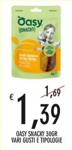 Moby Dick Oasy Snacky Soft Chicken Jerky Strips offerta