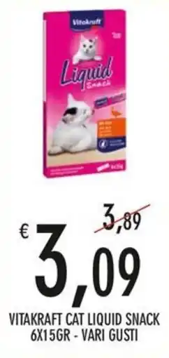 Moby Dick Vitakraft cat liquid snack offerta