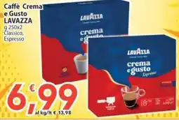 Sidis Caffè Crema e Gusto LAVAZZA offerta