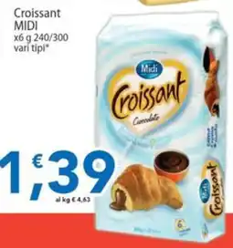 Sidis Croissant Midi offerta