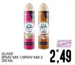 SpesAmica Glade spray mix 1/spray mix 2 offerta