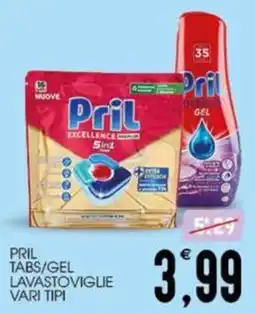 SpesAmica Pril Tabs/Gel Lavastoviglie Vari Tipi offerta
