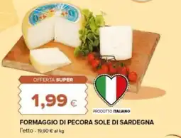 Tigre Amico Formaggio di pecora Sole di Sardegna offerta