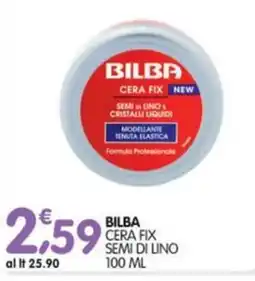 Le Delizie del Sud Bilba cera fix semi di lino offerta