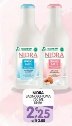 Le Delizie del Sud Nidra bagnoschiuma linea offerta