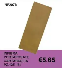 Italy Cash and Carry Infibra portaaposate cartapaglia offerta