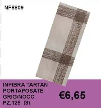Infibra tartan porta posate
