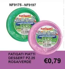 Italy Cash and Carry Fatigati piatti dessert offerta
