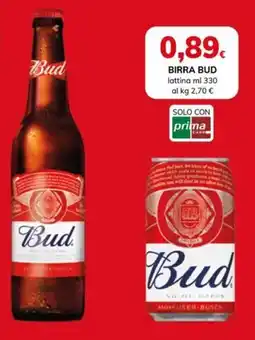 Basko Birra Bud offerta