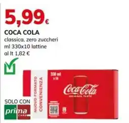Basko Coca Cola classica, zero zuccheri offerta
