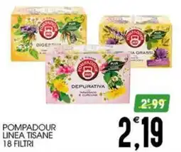 SpesAmica Pompadour linea tisane offerta
