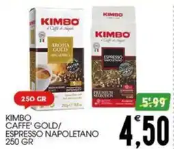 SpesAmica Kimbo Caffè' Gold/ Espresso Napoletano offerta