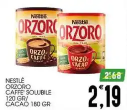 SpesAmica Nestlé Orzoro Caffè Solubile offerta