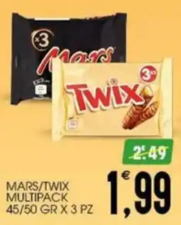 SpesAmica Mars/Twix multipack offerta