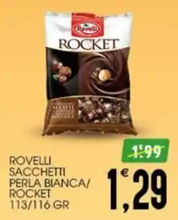 SpesAmica Rovelli sacchetti perla bianca/rocket offerta