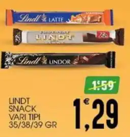 SpesAmica Lindt Snack offerta