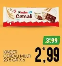SpesAmica Kinder Cereali Multi offerta