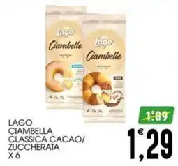 SpesAmica Lago Ciambella Classica Cacao/Zucchero offerta