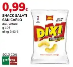 Basko Snack salati San Carlo Dixi offerta