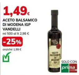 Basko Aceto balsamico di Modena IGP Vandelli offerta
