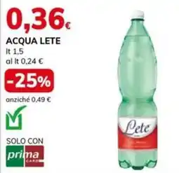 Basko Acqua Lete offerta