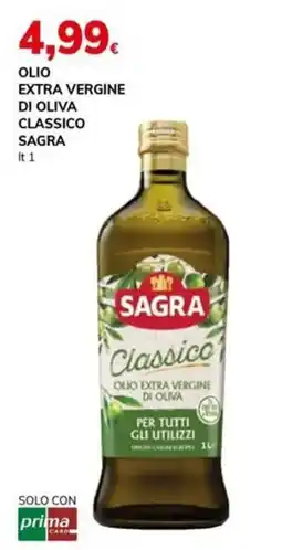 Basko Olio extra vergine di oliva classico Sagra offerta