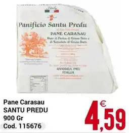 Centro Cash Pane Carasau Santu Predu offerta
