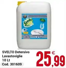 Centro Cash Svelto Detersivo Lavastoviglie offerta