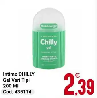 Intimo CHILLY Gel Vari Tipi