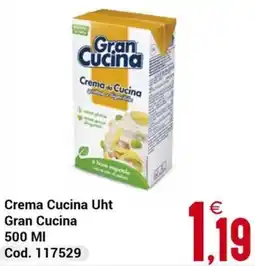 Centro Cash Crema Cucina Uht Gran Cucina offerta